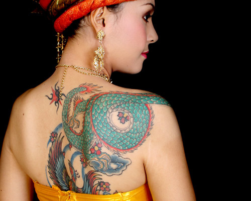 japanese style tattoos. Asian Style Tattoos | nenuno