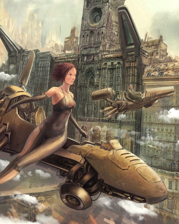 A Steampunk Fairytale_Detail by frankhong