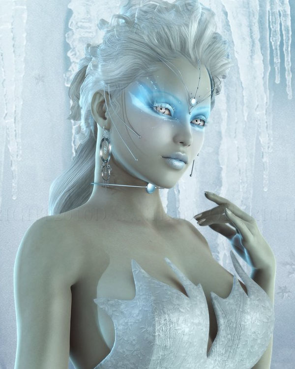 Ice Queen by Dannie3D