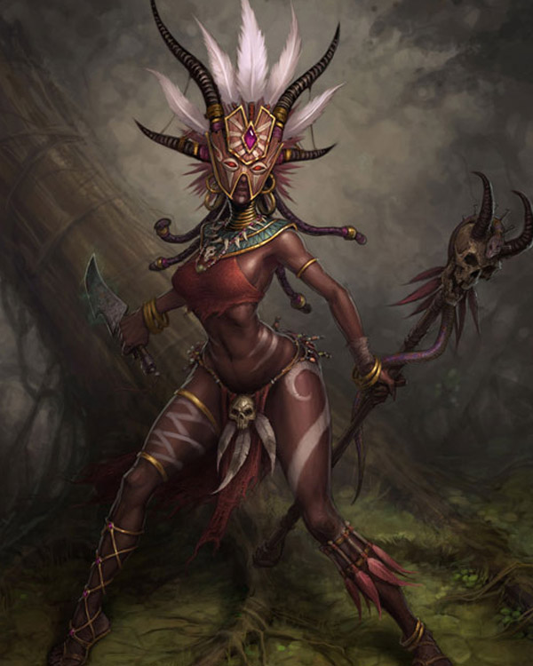 Female Witch Doctor by Arsenal21