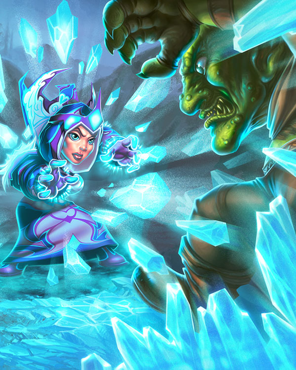 WoW TCG - Celee Cogfreeze by Eric Vedder & Roberto Campus