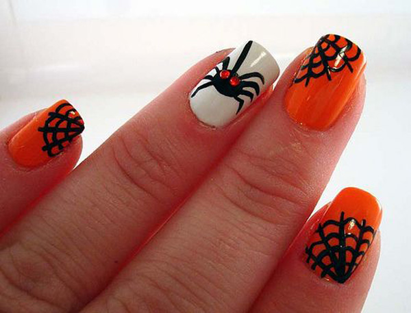 65 Halloween Nail Art Ideas - nenuno creative