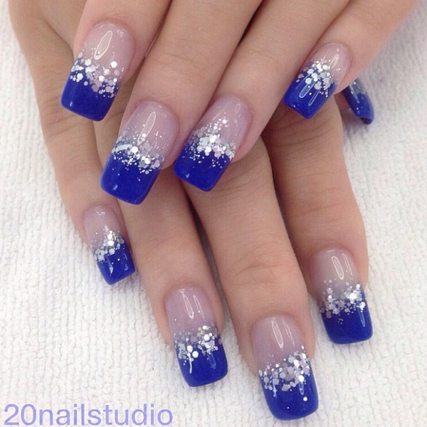 30 DARK BLUE NAIL ART DESIGNS  nenuno creative