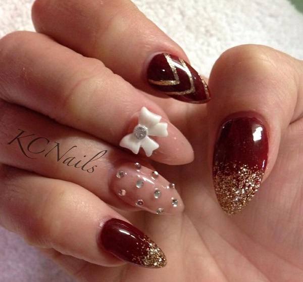 Maroon Nails 200 Picture Ideas Hair Nails Skin Tips