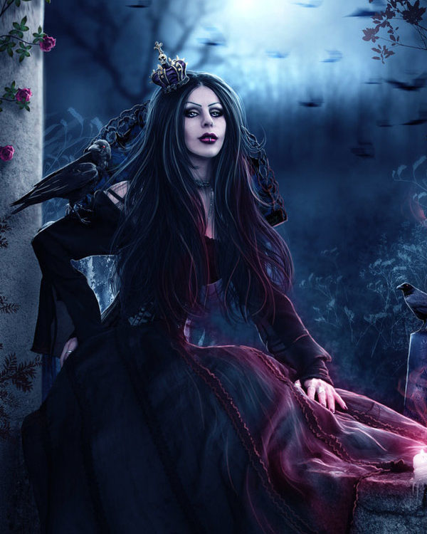 Absolutely Stunning Dark & Gothic Photo Manipulations #2 - nenuno creative