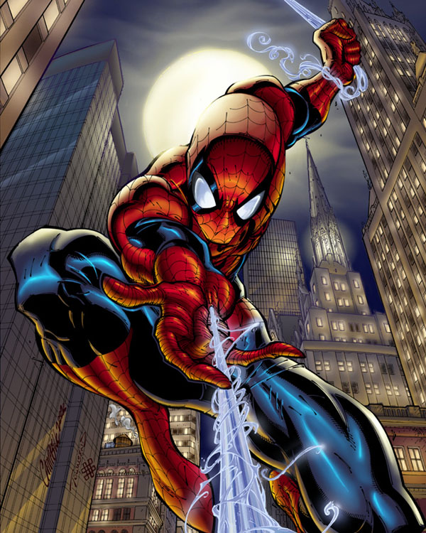 From Pencil To Paper, Inspiring Comic Book Art - Spiderman - nenuno creative