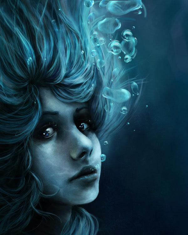 Incredible Water Inspired Digital Art - nenuno creative