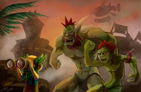 orc wow art