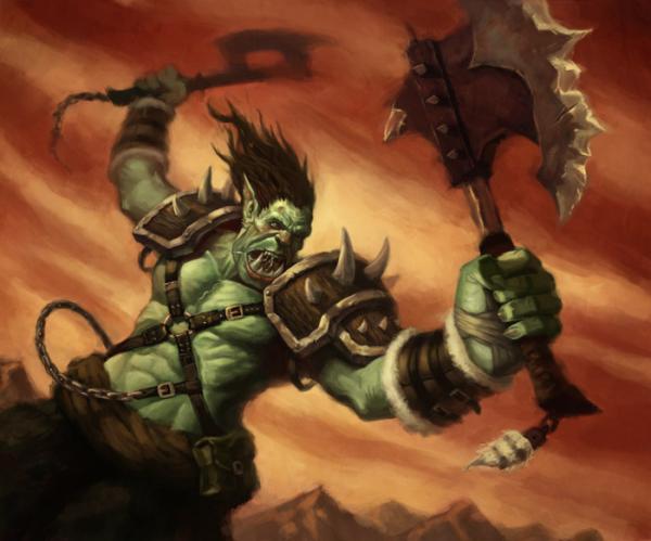 Orcs Warriors Fan Art in World of Warcraft - nenuno creative