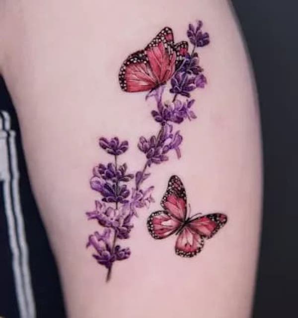 Marked 4 Life Tattoos  Fun floral butterfly tattoo today   Facebook