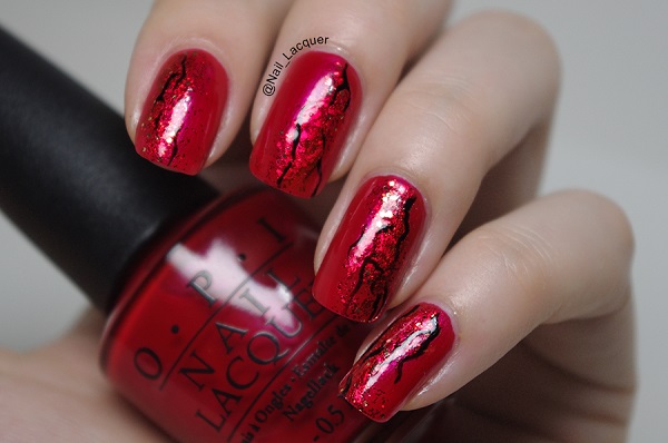 55 Hottest Red Nail Art Ideas - nenuno creative