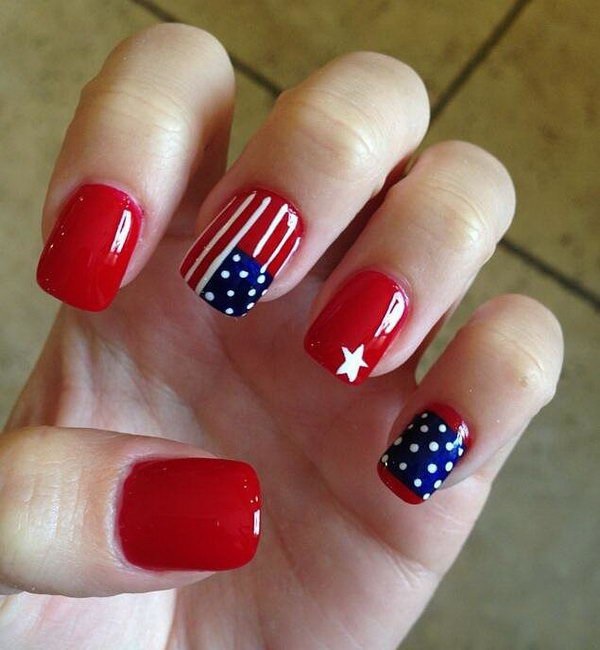 55 Hottest Red Nail Art Ideas - nenuno creative