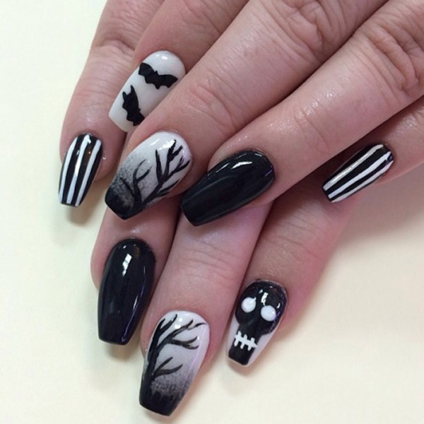 65 Halloween Nail Art Ideas - nenuno creative