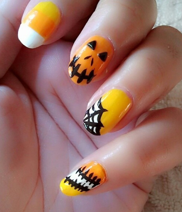 65 Halloween Nail Art Ideas - nenuno creative