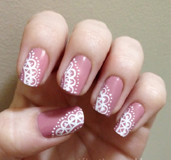 50+ Intricate Lace Nail Art Designs - nenuno creative