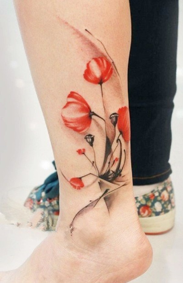 60 Beautiful Poppy Tattoos  Art and Design