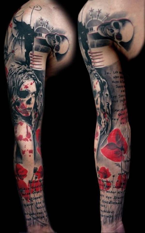 Poppy Flower Tattoo On Arm  Tattoo Designs Tattoo Pictures