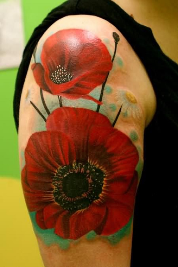 70 Poppy Flower Tattoo Ideas nenuno creative