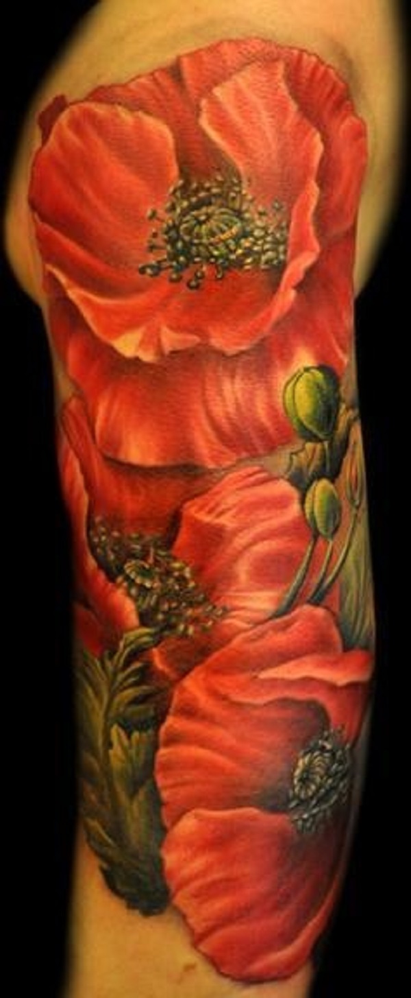 70 Poppy Flower Tattoo Ideas - nenuno creative