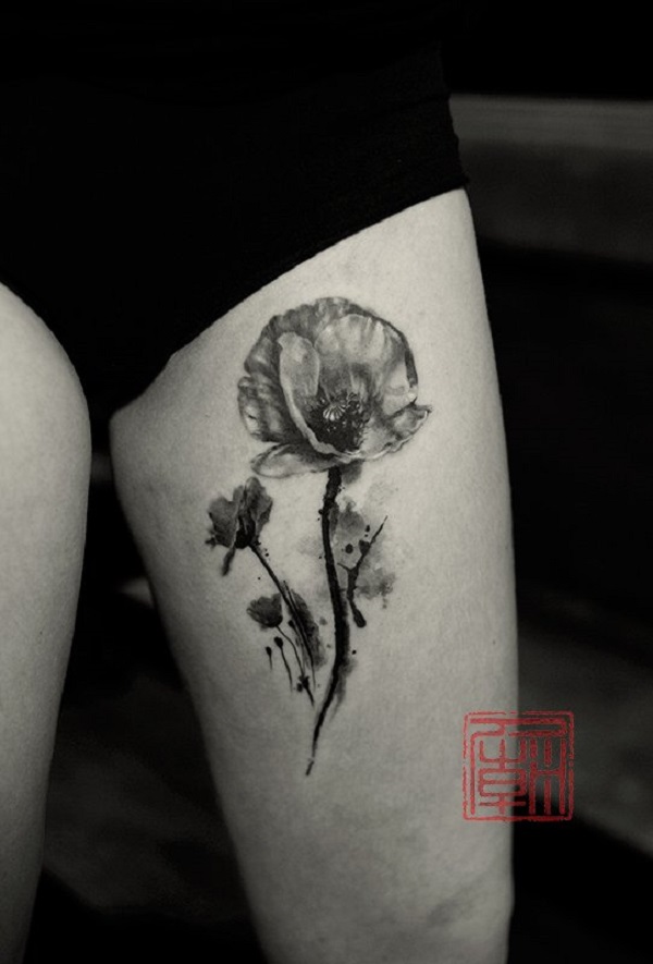 Poppy Tattoo Images  Browse 39 Stock Photos Vectors and Video  Adobe  Stock