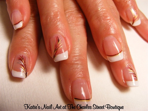 Feather Nail Art Designs - 25+ Feather Nail Art Ideas - wide 1