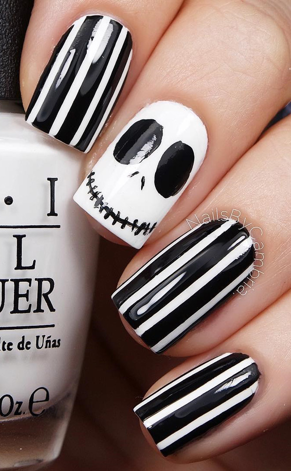 65 Halloween Nail Art Ideas nenuno creative