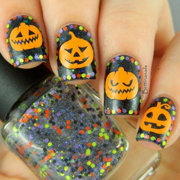 65 Halloween Nail Art Ideas - nenuno creative