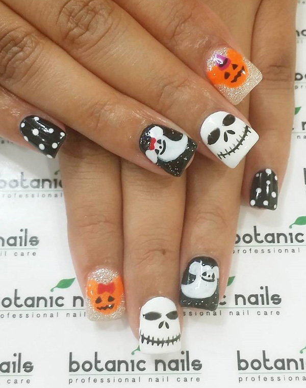 65 Halloween Nail Art Ideas - nenuno creative