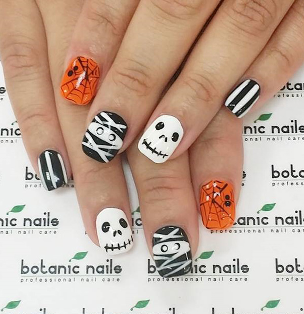 31 Fun And Spooky Halloween Nail Art Ideas | Evie Magazine