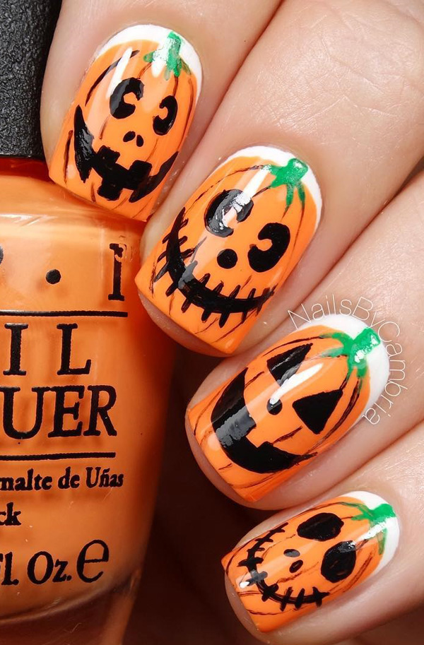 65 Halloween Nail Art Ideas - nenuno creative