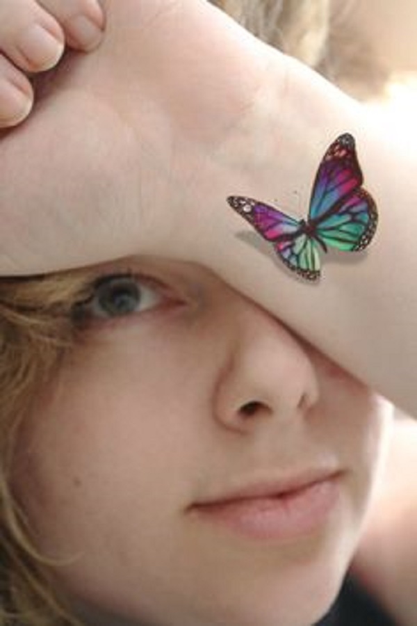 Download 65 3d Butterfly Tattoos Nenuno Creative