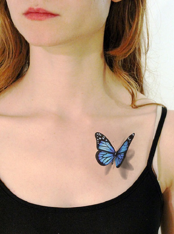 Download 65 3d Butterfly Tattoos Nenuno Creative