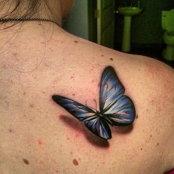 65 3D butterfly tattoos - nenuno creative