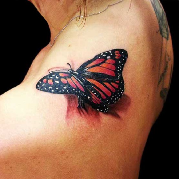 65 3D butterfly tattoos - nenuno creative