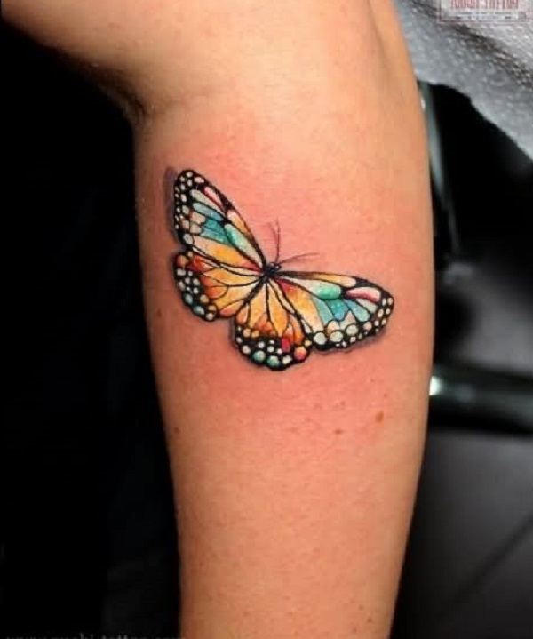 65 Wonderful Butterfly Tattoos For Girls