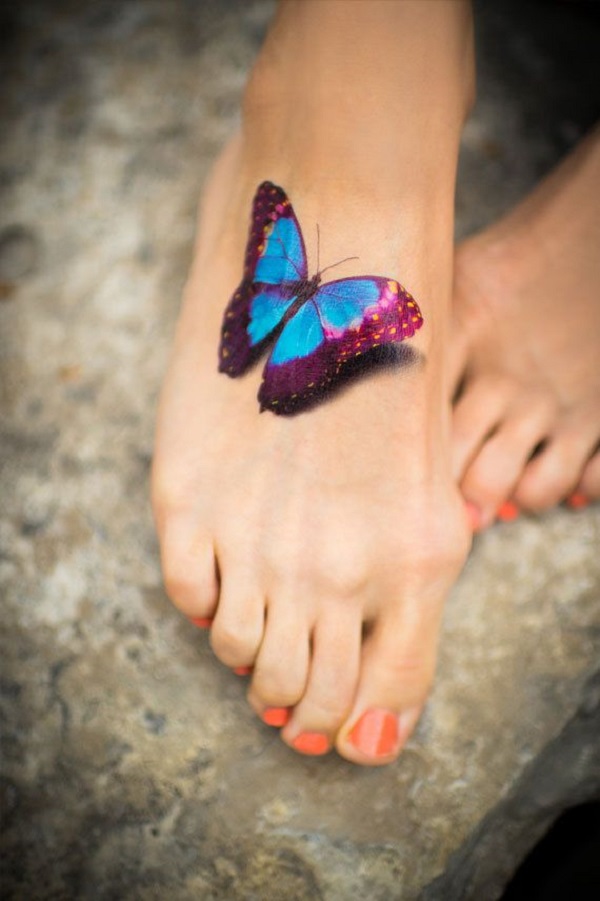 Download 65 3d Butterfly Tattoos Nenuno Creative