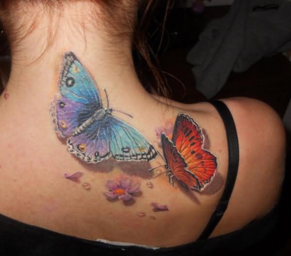 Download 65 3d Butterfly Tattoos Nenuno Creative