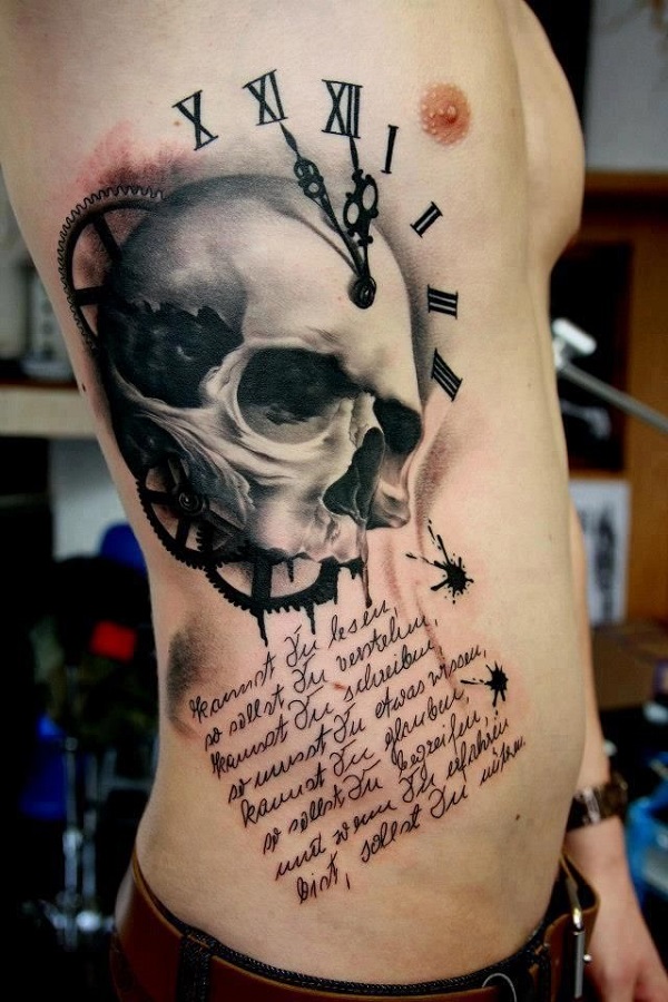 97 Best Skull Tattoos On Thigh  Tattoo Designs  TattoosBagcom