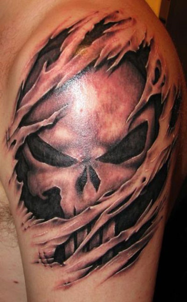 80 Frightening And Meaningful Skull Tattoos Nenuno Creative