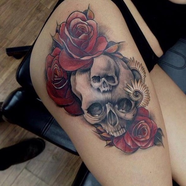 80 Frightening and Meaningful Skull Tattoos - nenuno creative