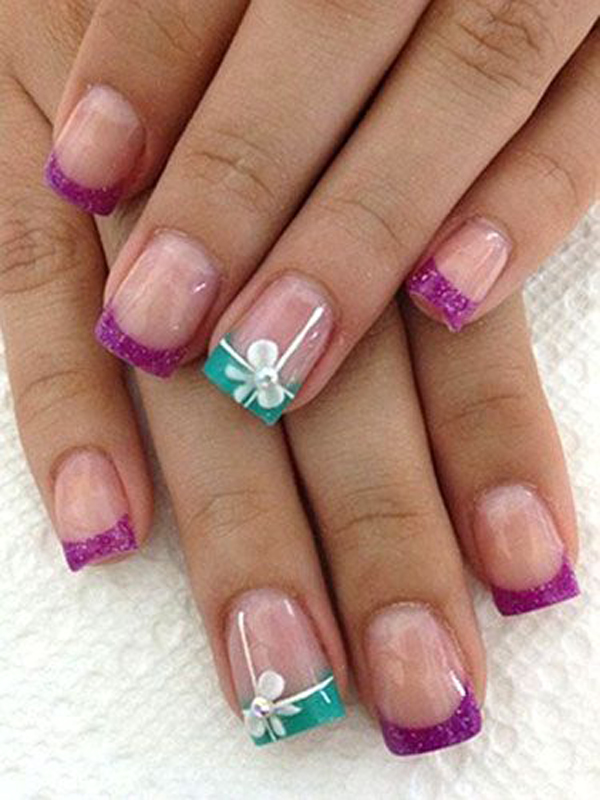 55 Bow Nail Art Ideas - nenuno creative