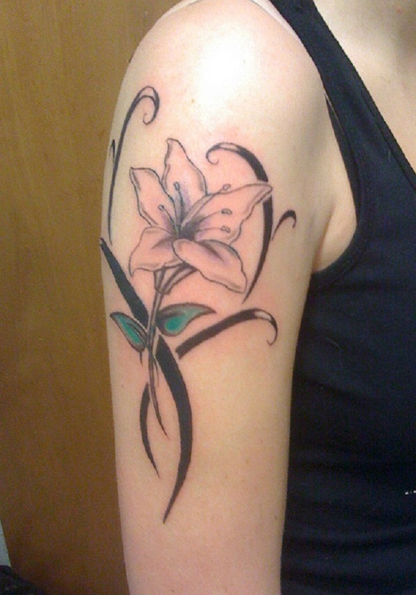 71 Beautiful Lily Flower Tattoos On Arm