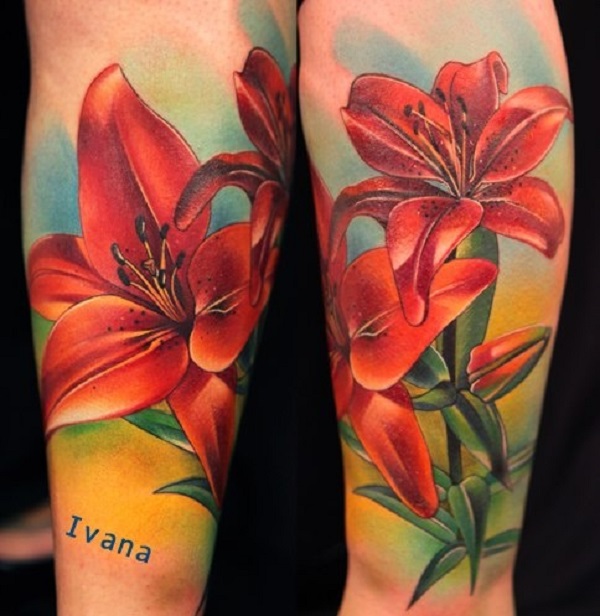 60 Beautiful Lily Tattoo Ideas nenuno creative