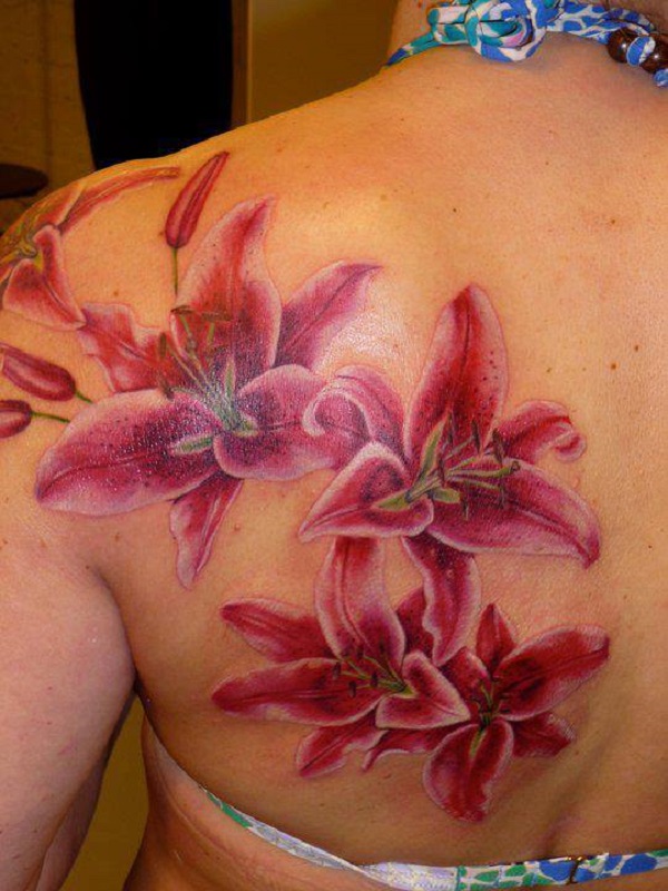 50 Pretty Lily Flower Tattoo Ideas and Their Meaning