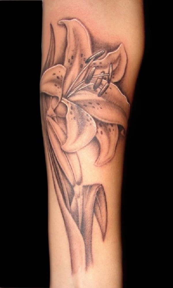 Red Spider Lily Tattoo Black | 3d-mon.com