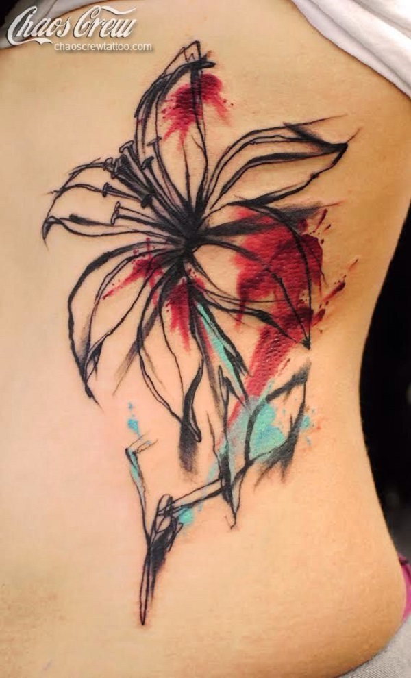 60 Beautiful Lily Tattoo Ideas nenuno creative