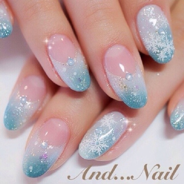 35 Snowflake Nail Art Ideas Nenuno Creative