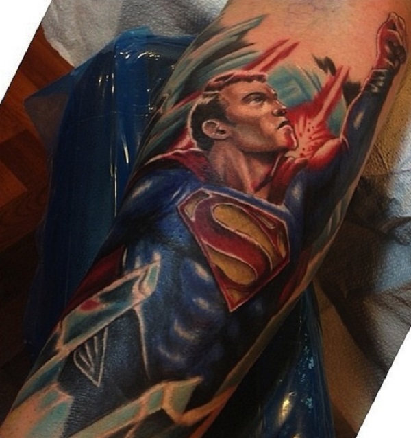 35 Inspirational Superman Tattoos Nenuno Creative