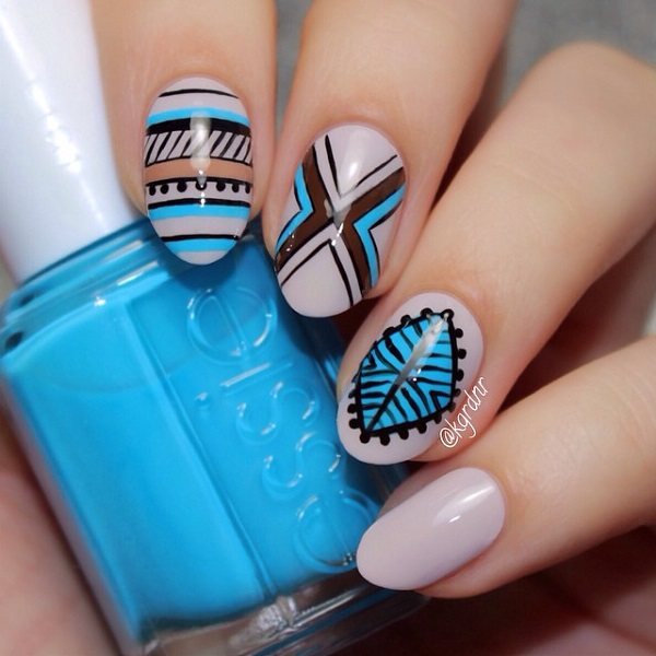 35 Pretty Winter Nail Designs - nenuno creative