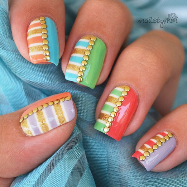 50 Lovely Spring Nail Art Ideas - nenuno creative